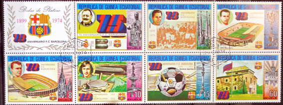 75. výročie FC Barcelona 1974