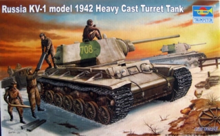 Russia KV-1 model 1942 Heavy Cast Turret Tank