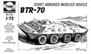 BTR-70 Soviet armored wheeled vehicle