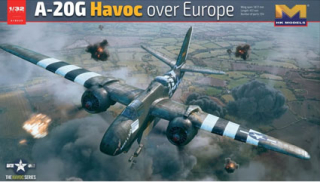 Douglas A-20G Havoc over Europe