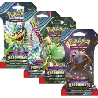 Pokémon TCG: SV06 Twilight Masquerade - 1 Blister Booster